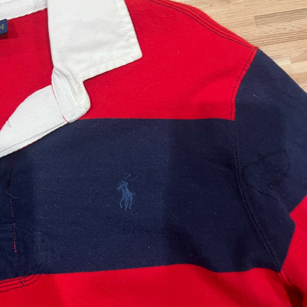 Ralph Lauren Cropped Rugby Shirt - Picture 4 of 5